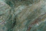 Polished Fuchsite Chert (Dragon Stone) End Cut - Australia #89986-1